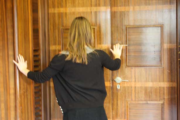 Unfolding the Aryan Papers (location recce), Jane and Louise Wilson