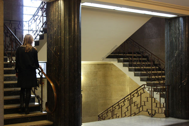 Unfolding the Aryan Papers (location recce), Jane and Louise Wilson