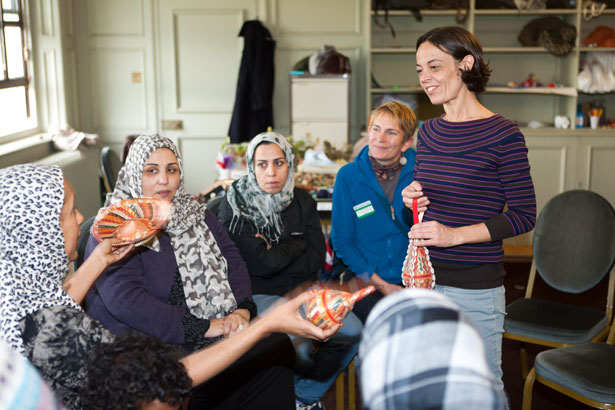 Workshop with Carolina Melis Ham House Richmond photo copyright Tim Mitchell, 2011